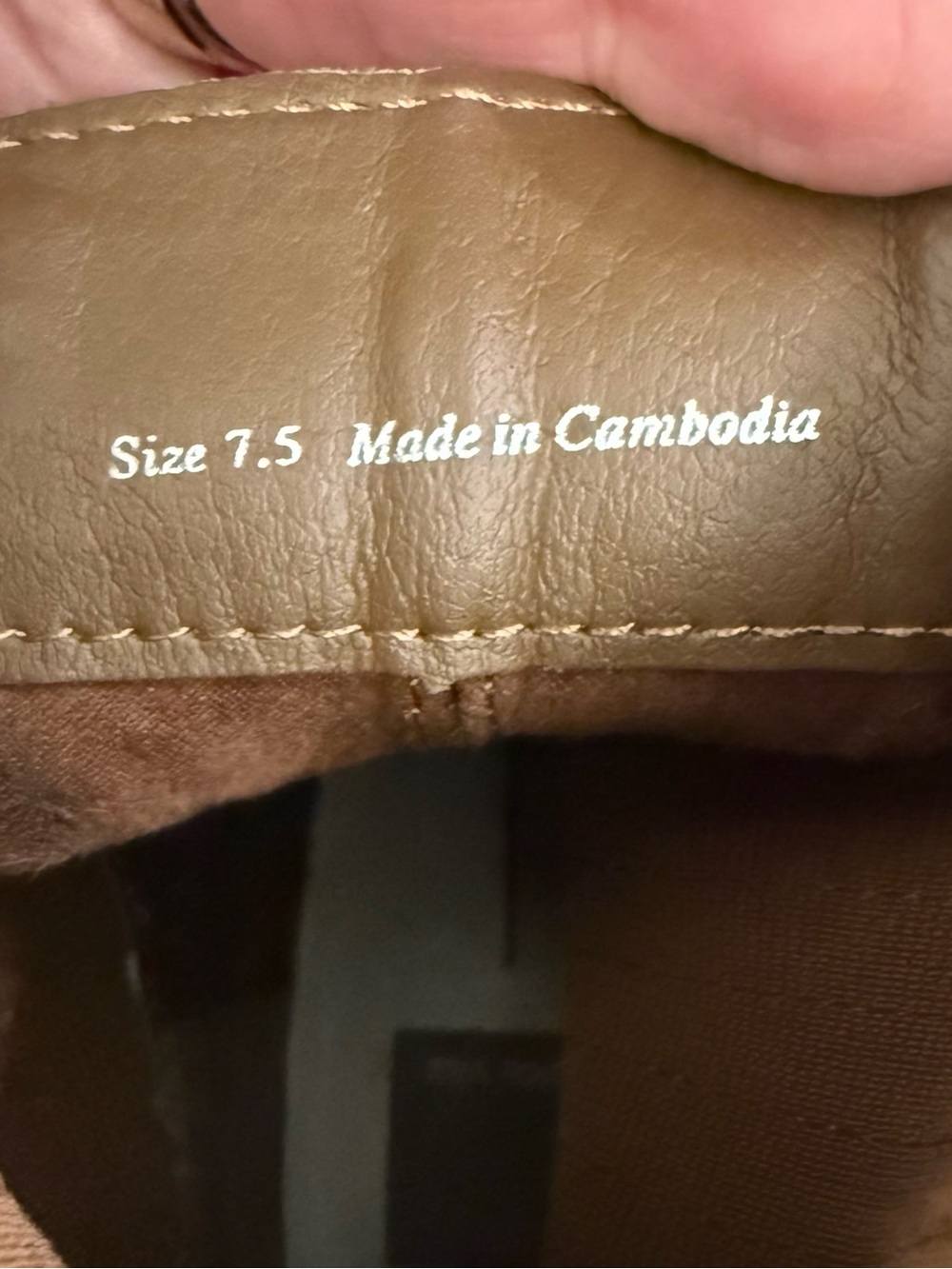 Dolce Vita Tan Suede Pointed-Toe Chelsea Booties - Picture 7 of 8